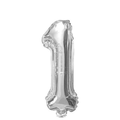 Balloon Foil 35cm Silver #1
