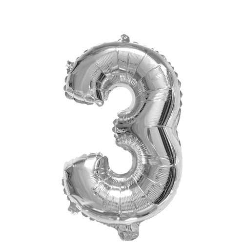Balloon Foil 35cm Silver #3