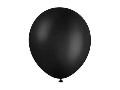 Balloons Pearl 30cm Black (Pack of 20)