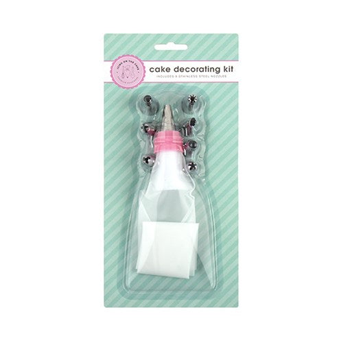 Cake Decorating Kit - Steel Nozzles Set of 8
