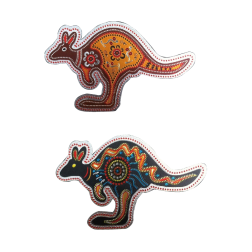 Colorful Magnet - Kangaroo