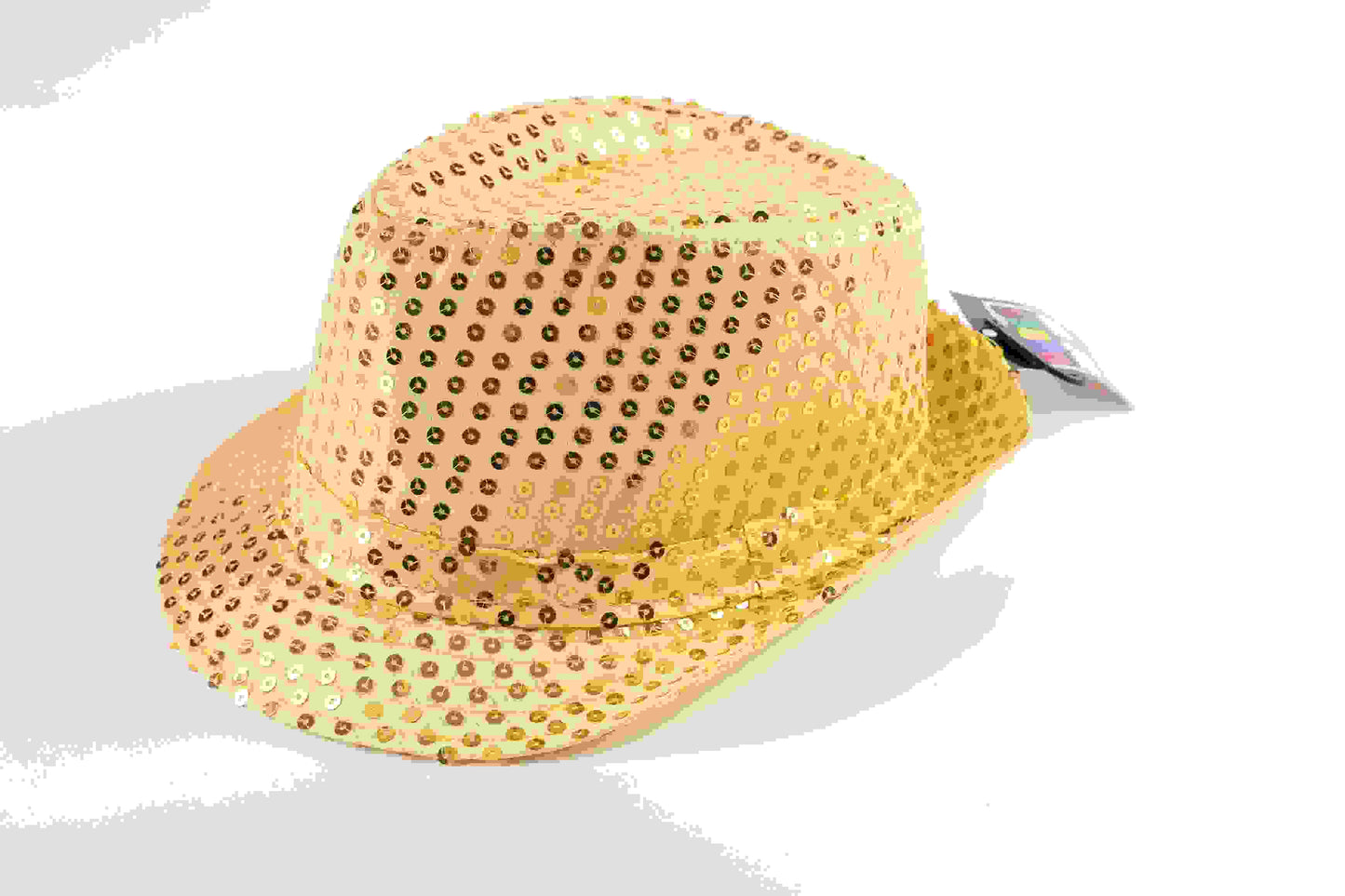 Gold Sequin Top Hat