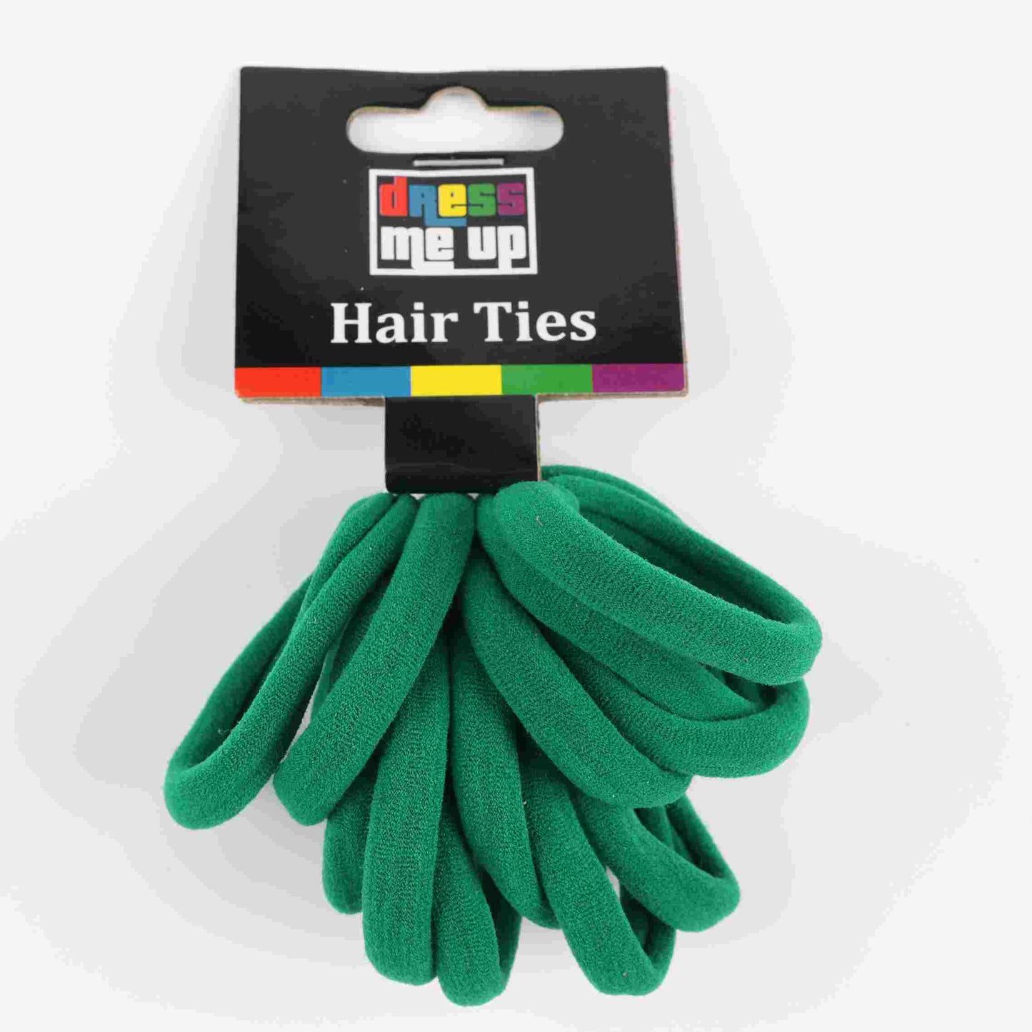 Green 12Pk Hair Ties
