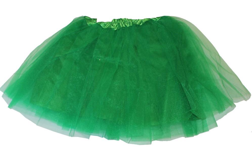 Green Lined 4 Layer Tutu 40Cm
