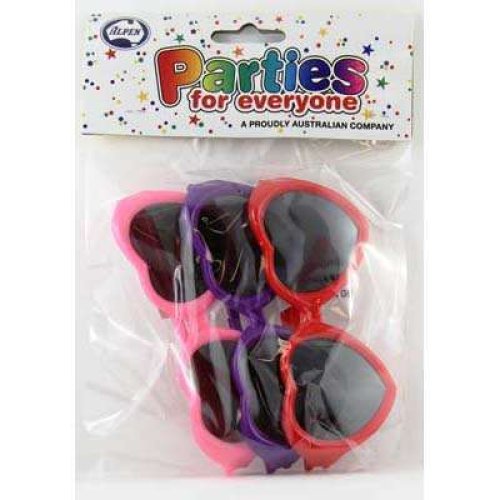 Heart Sunglasses - Party Favours