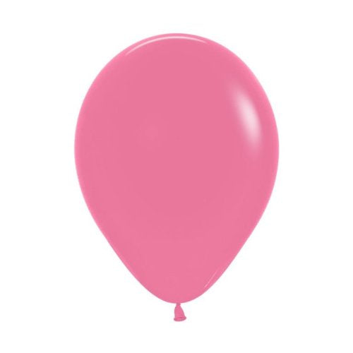 Helium INFLATED Rose Latex Balloon