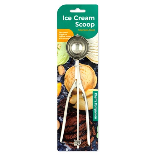 Ice Cream Scoop with Trigger - Stainless Steel