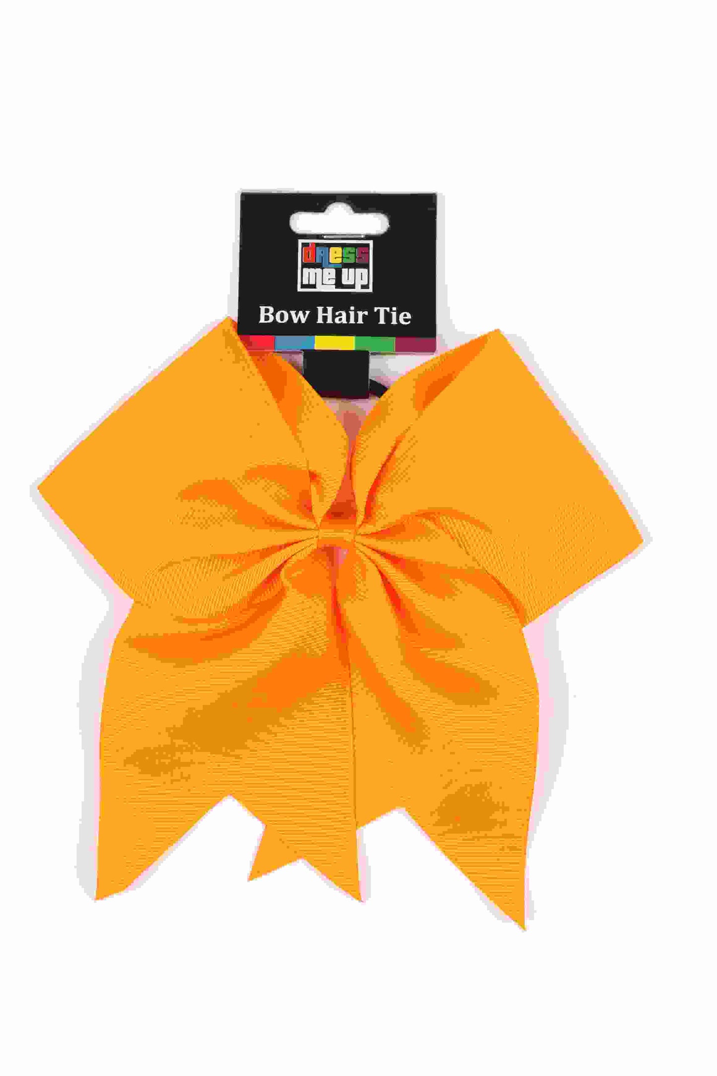 Orange 20Cm Bow Hair Tie