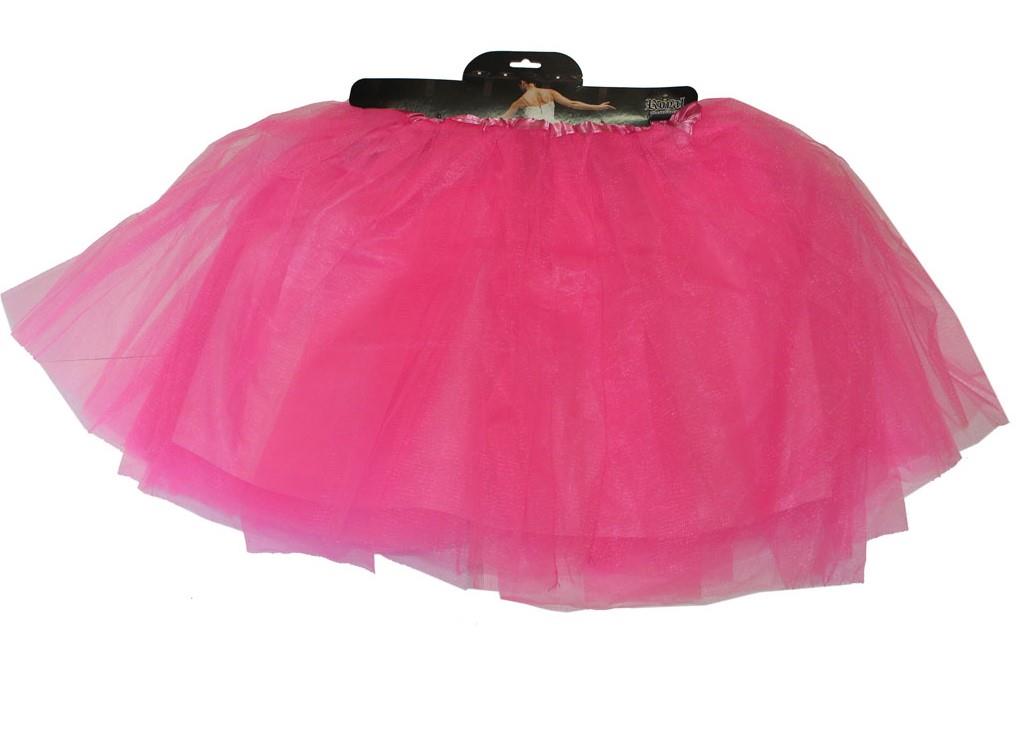 Pink Lined 4 Layer Tutu 40Cm