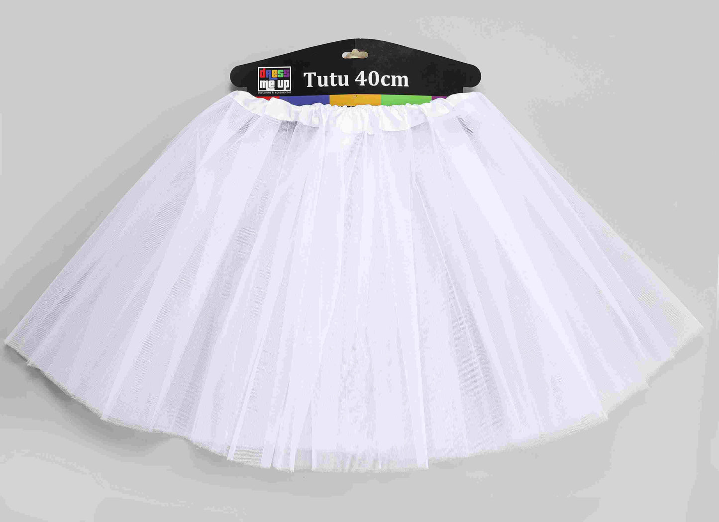 White No Lining Tutu 40Cm