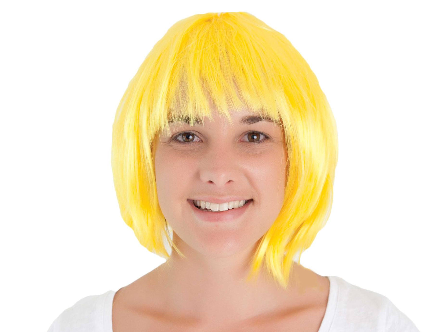 Yellow Bob Wig