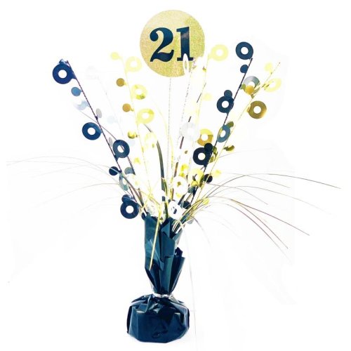 #21 Black & Gold Centrepiece Weight