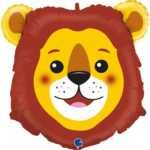Helium INFLATED Lion Head Shape