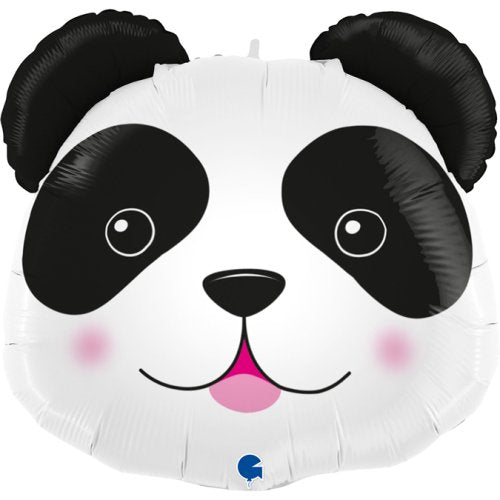 Helium INFLATED Panda Head Shape