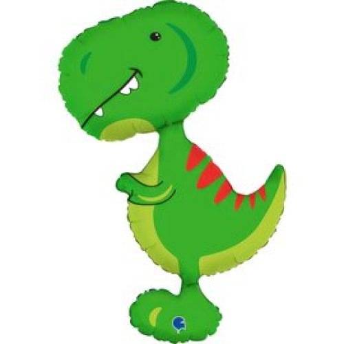 Helium INFLATED Tyrannosaurus Shape