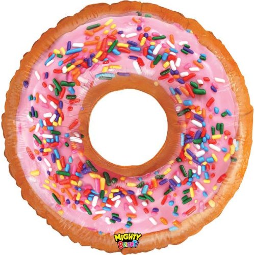 Helium INFLATED Mighty Pic Donut Shape