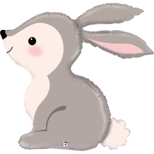 Helium INFLATED Woodland Bunny Shape