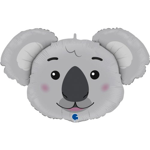 Helium INFLATED Koala Head Shape