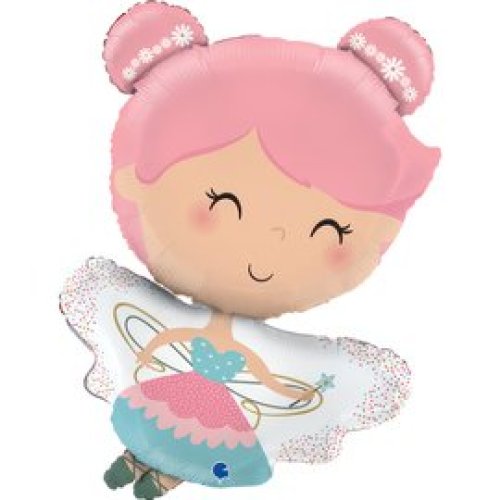Helium INFLATED Fairy Shape