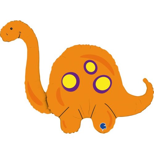 Helium INFLATED Brontosaurus Shape