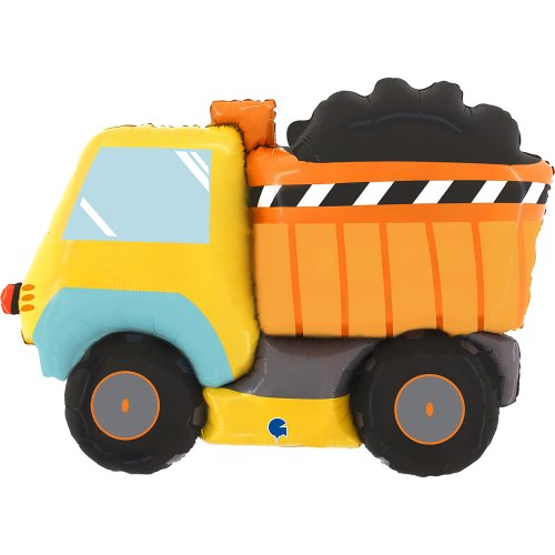 Helium INFLATED Dumper Truck Shape