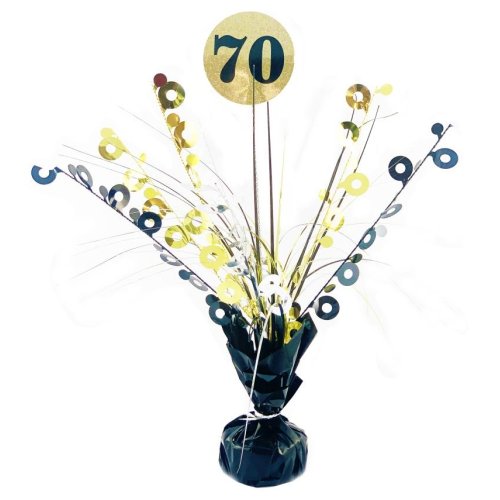 #70 Black & Gold Centrepiece Weight