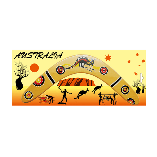 Australian Souvenir Wooden Boomerang - Small Size