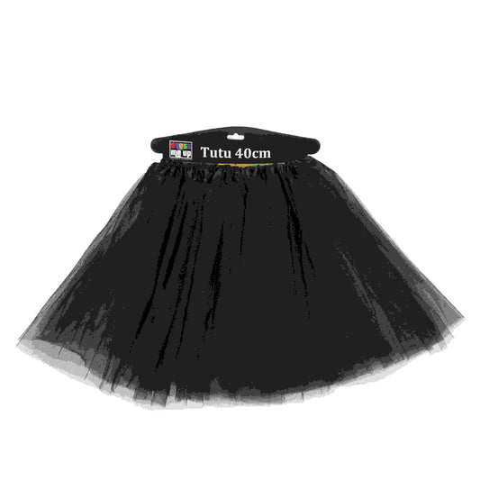 Black No Lining Tutu 40Cm