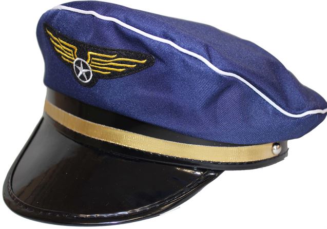 Blue Pilot Cap