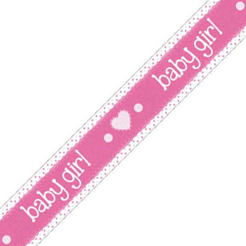 Baby Girl Pink Banner