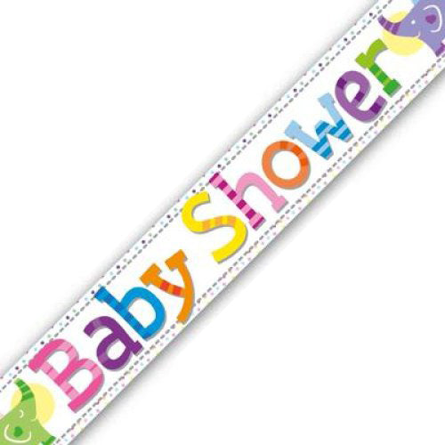 Baby Shower Elephants Banner