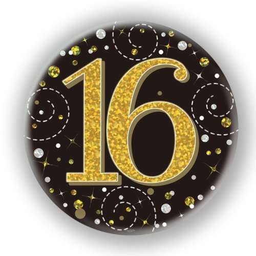 Sparkling Fizz #16 Black/Gold Badge