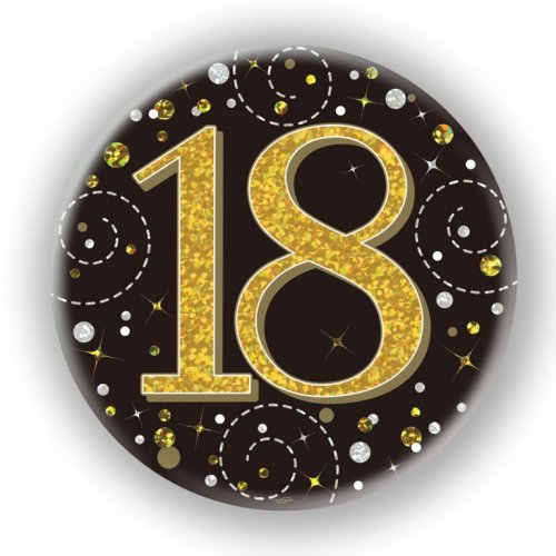 Sparkling Fizz #18 Black/Gold Badge