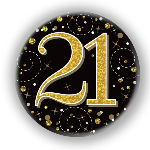 Sparkling Fizz #21 Black/Gold Badge