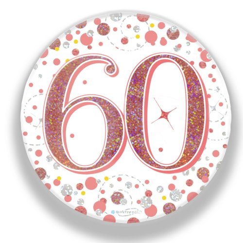 Sparkling Fizz #60 Rose Gold Badge