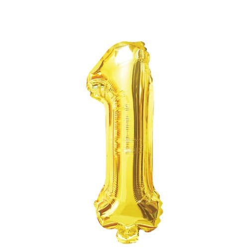 Balloon Foil 35cm Gold #1