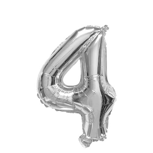 Balloon Foil 35cm Silver #4