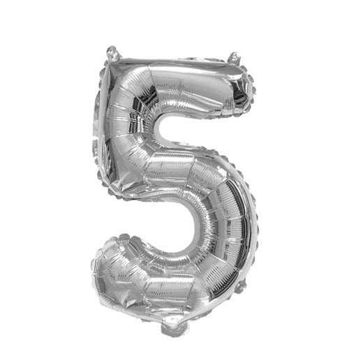 Balloon Foil 35cm Silver #5