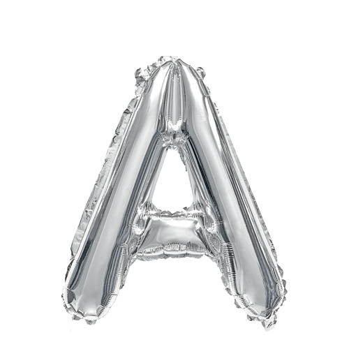 Balloon Foil 35cm Silver A