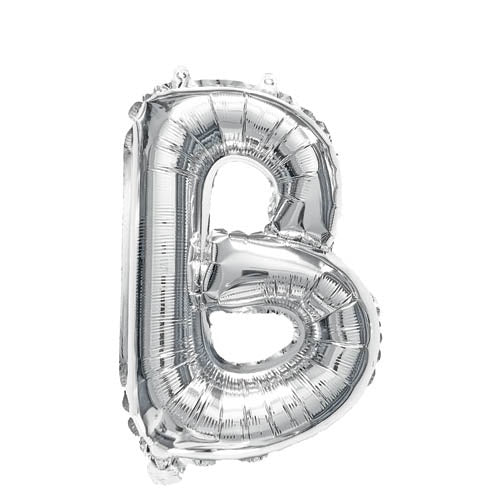 Balloon Foil 35cm Silver B