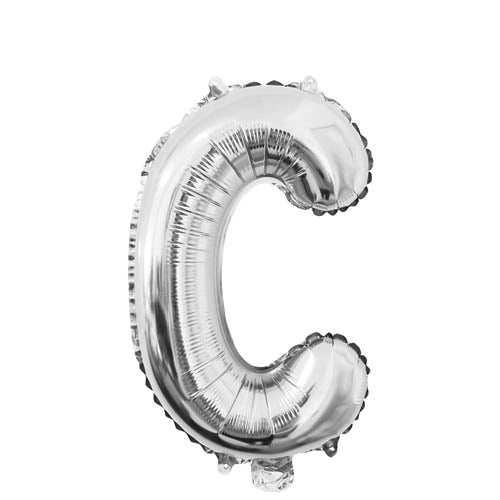 Balloon Foil 35cm Silver C