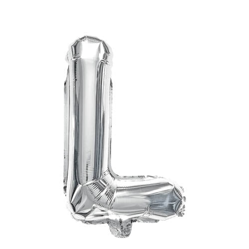 Balloon Foil 35cm Silver L