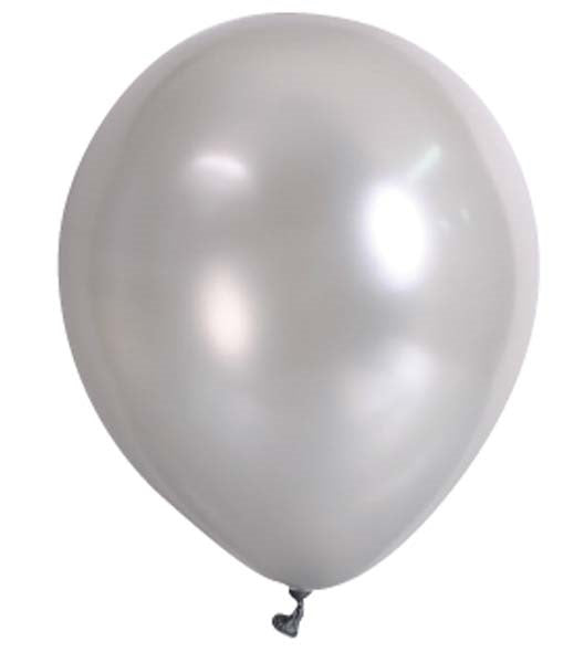 Balloons Metallic 30cm Silver (Pack of 20)