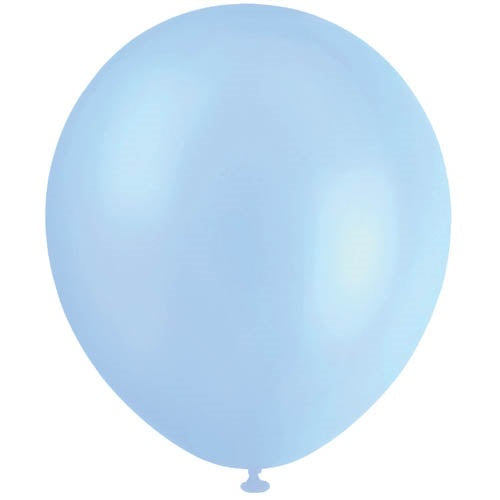 Balloons Pearl 30cm Light Blue (Pack of 20)