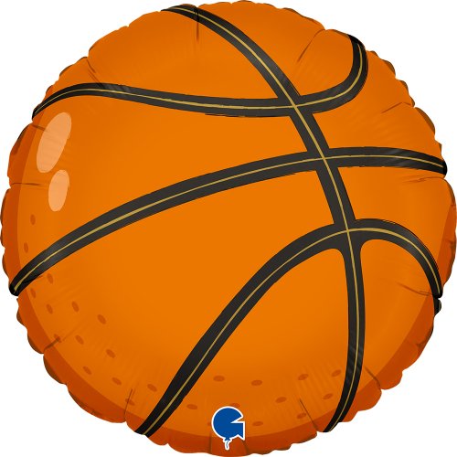 Helium INFLATED Basketball Round