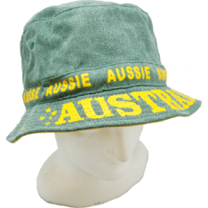 Bucket Hat Washed Cotton - Aussie Design