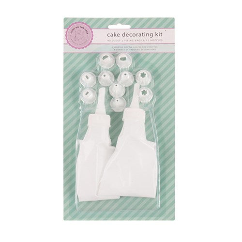 Cake Decorating Kit -  Set of 12 Nozzles