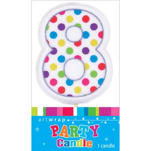 Candle Num Polka #8