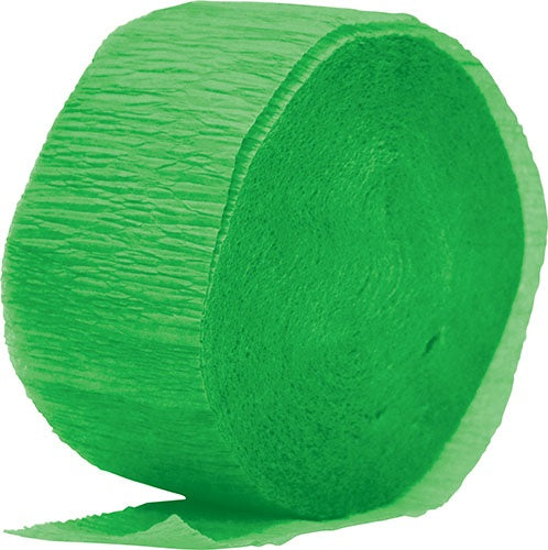 Crepe Streamer 24M  Light Green