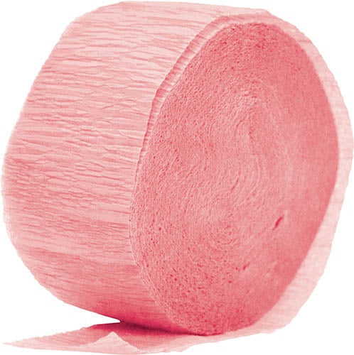 Crepe Streamer 24M  Light Pink